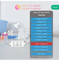 Releu wireless Nous L6T, 10A, Tasmota