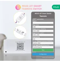 Releu wireless Nous L6T, 10A, Tasmota