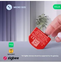 Releu inteligent pentru perdele si draperii Nous B4Z ZigBee, 1 canal
