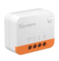 Sonoff ZBMINIL2 – Releu Zigbee 3.0 ultra-compact, fără NUL, 6A, funcții timer și scene