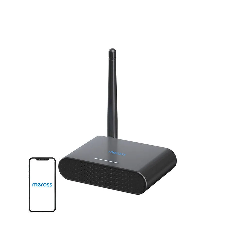 Meross MSG200 – Sistem smart pentru ușă de garaj, conectivitate Wi‑Fi, suport până la 3 uși, HomeKit