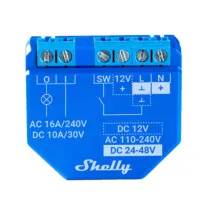 Shelly Plus 1 – Releu inteligent WiFi, 1 canal, 16A