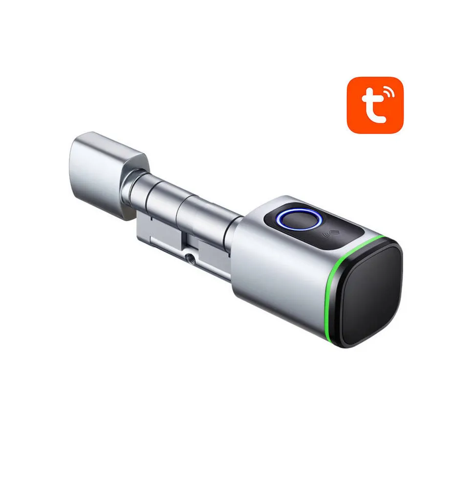 Avatto SDL-S1-S60 60mm argintiu cilindru de blocare digitală